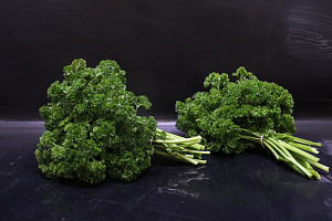 Peterselie - zware bossen